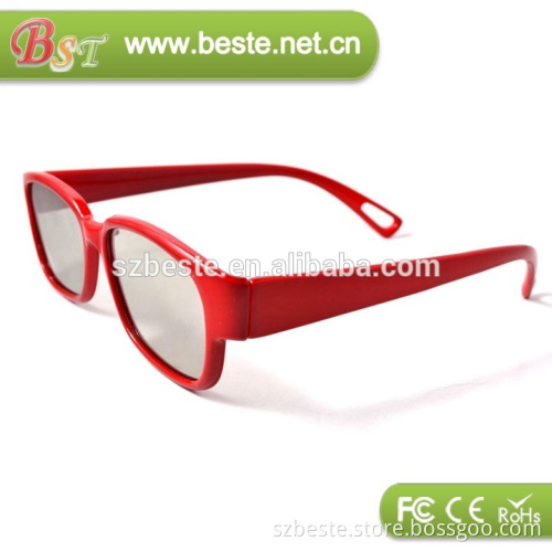 Passive 3d circular polarized glasses, 3d glasses for sky worth TV